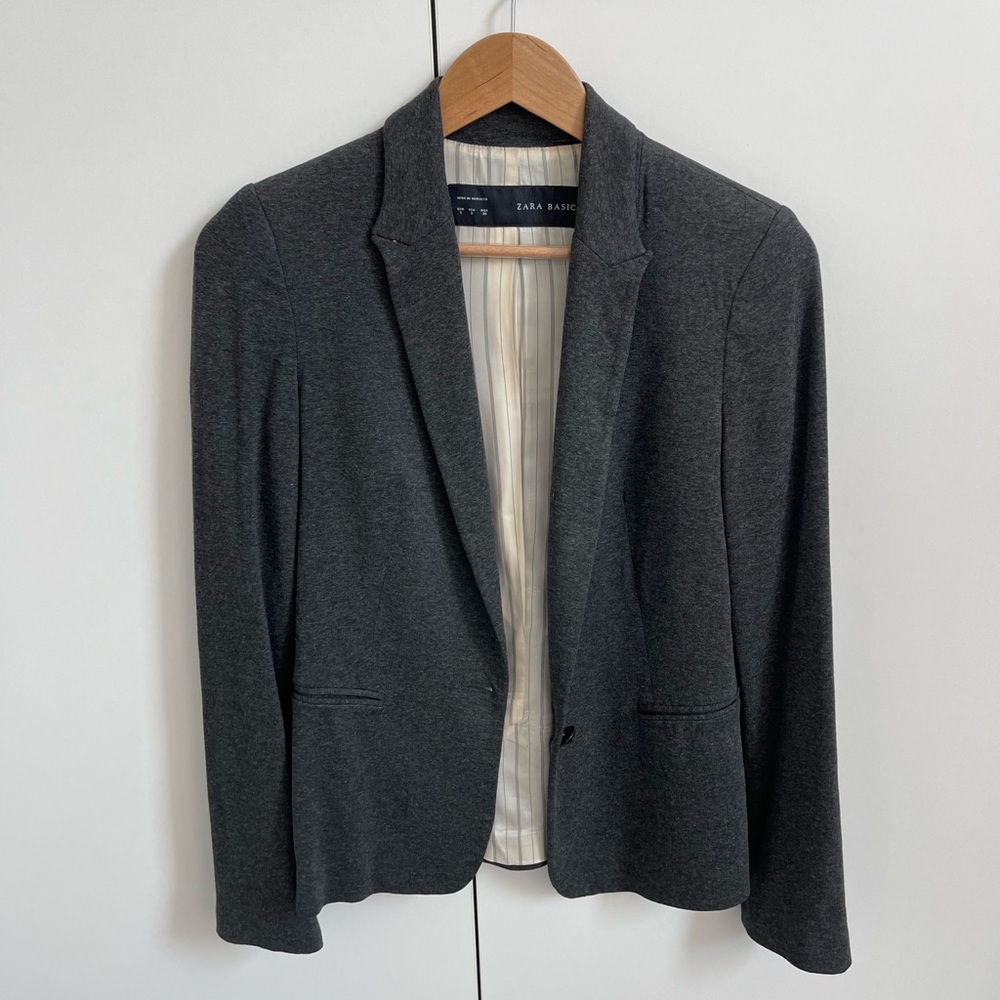 Zara grey blazer - very comfortable